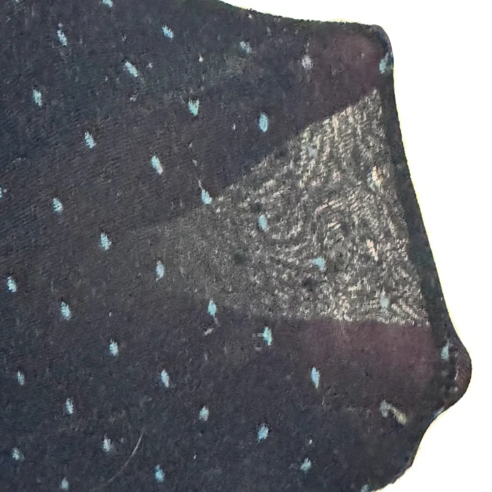 Polka Dot Tights 3 for 15 SALE CLEARANCE Blue and Black Two Pair Bundle Small